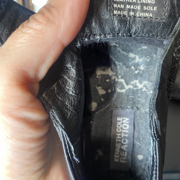 Kenneth Cole Tiny Flex Toddler Black Dress Shoes - Picture 8 of 10